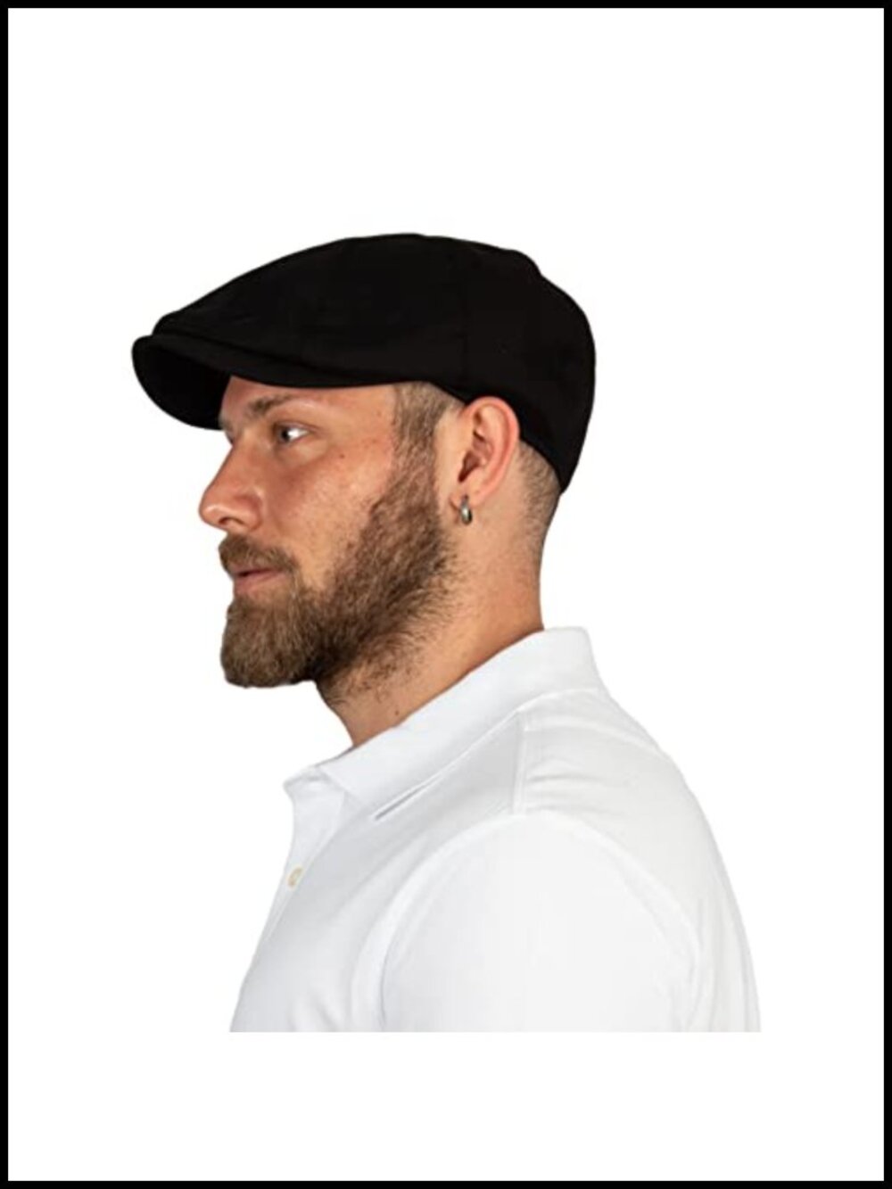 8 Panel Newsboy Cap Linen Blend 100% Cotton Lined Flat Cap